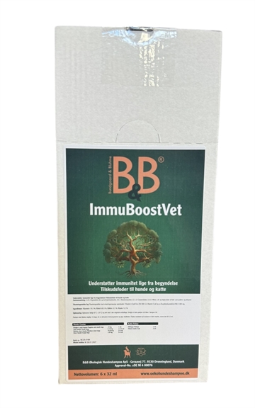 B&B ImmuBoostVet 32 ml. x 6 i display